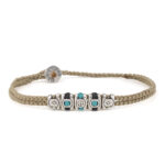 Peace Spy Bracelet 935° Sterling Silver