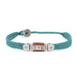 Human Link Bracelet 935° Sterling Silver