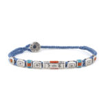 Human Link Bracelet 935° Sterling Silver