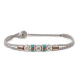 Inner Round Bracelet 935° Sterling Silver