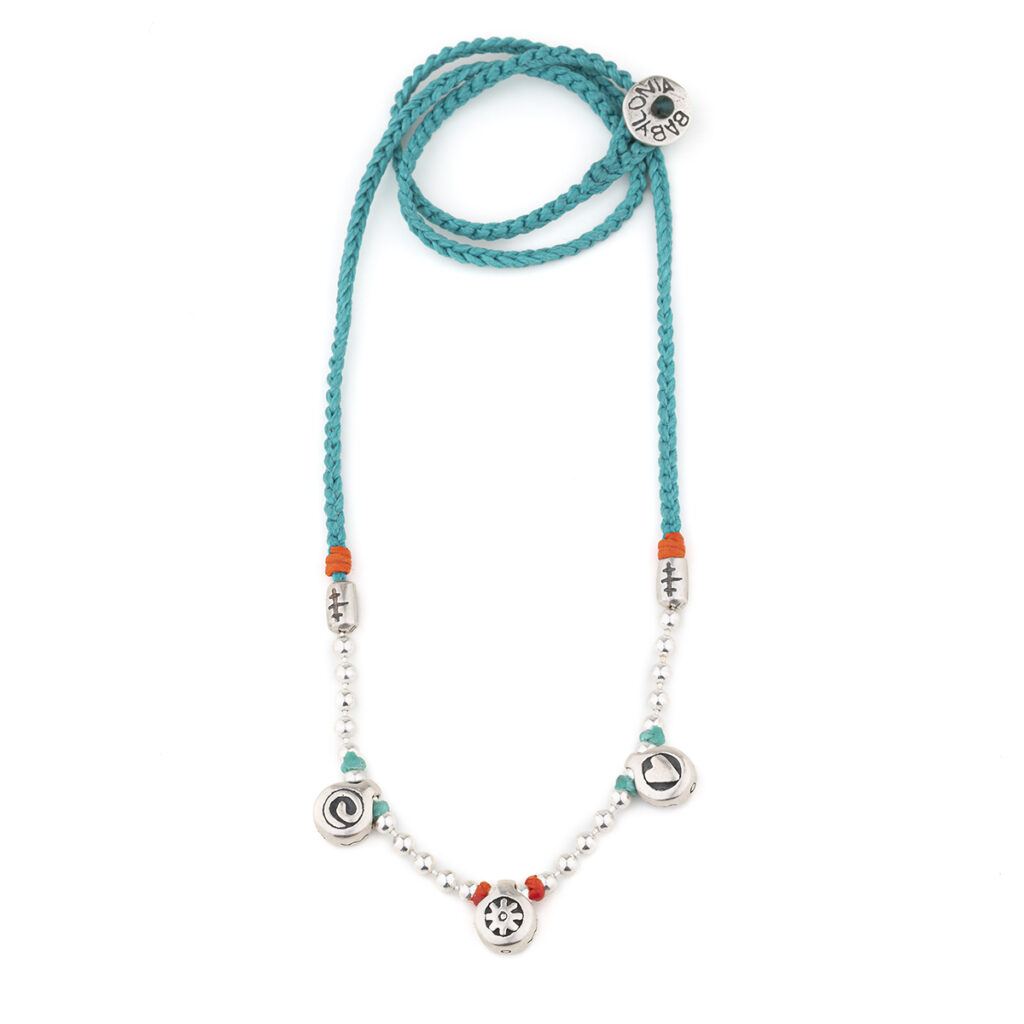 Circle of Signs Necklace 935° Sterling Silver