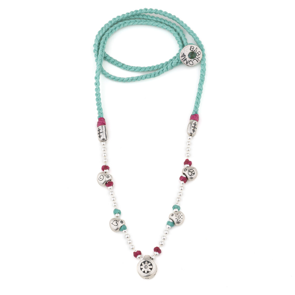 Optimism Array Necklace 935° Sterling Silver