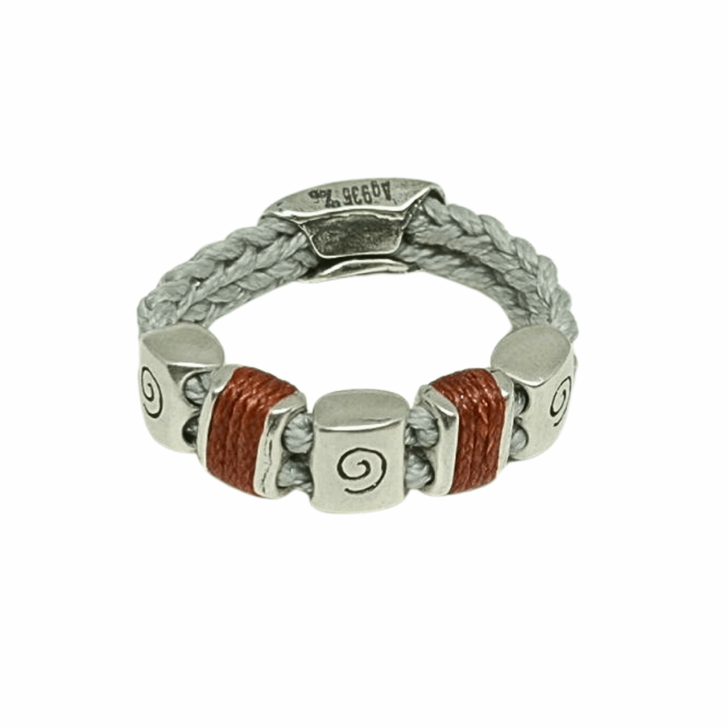 Slice of Soul Ring 935° Sterling Silver
