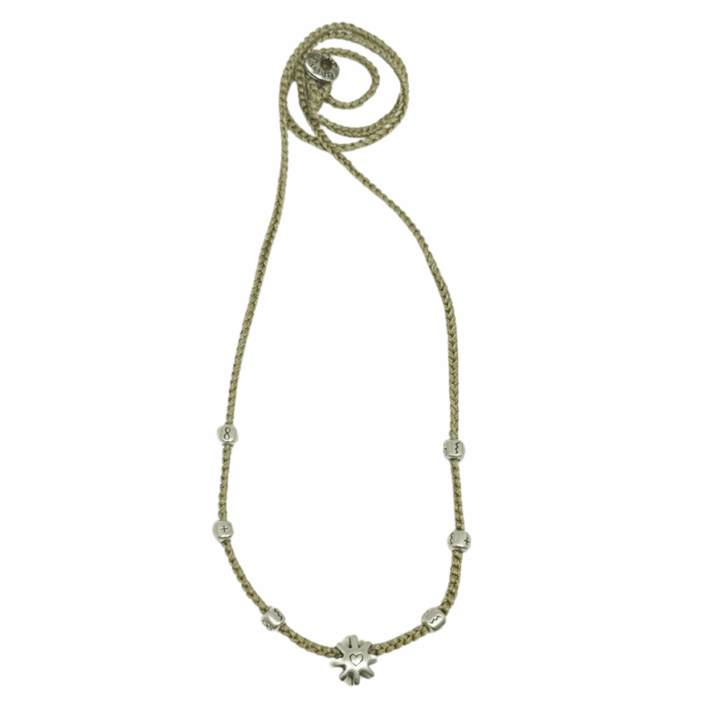 Love in Moving Gear Necklace 935° Sterling Silver