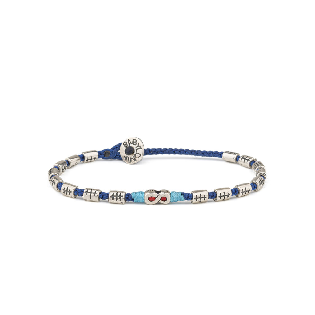 Endless Communication Bracelet 935° Sterling Silver