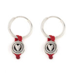 Love Terrain Earrings 935° Sterling Silver