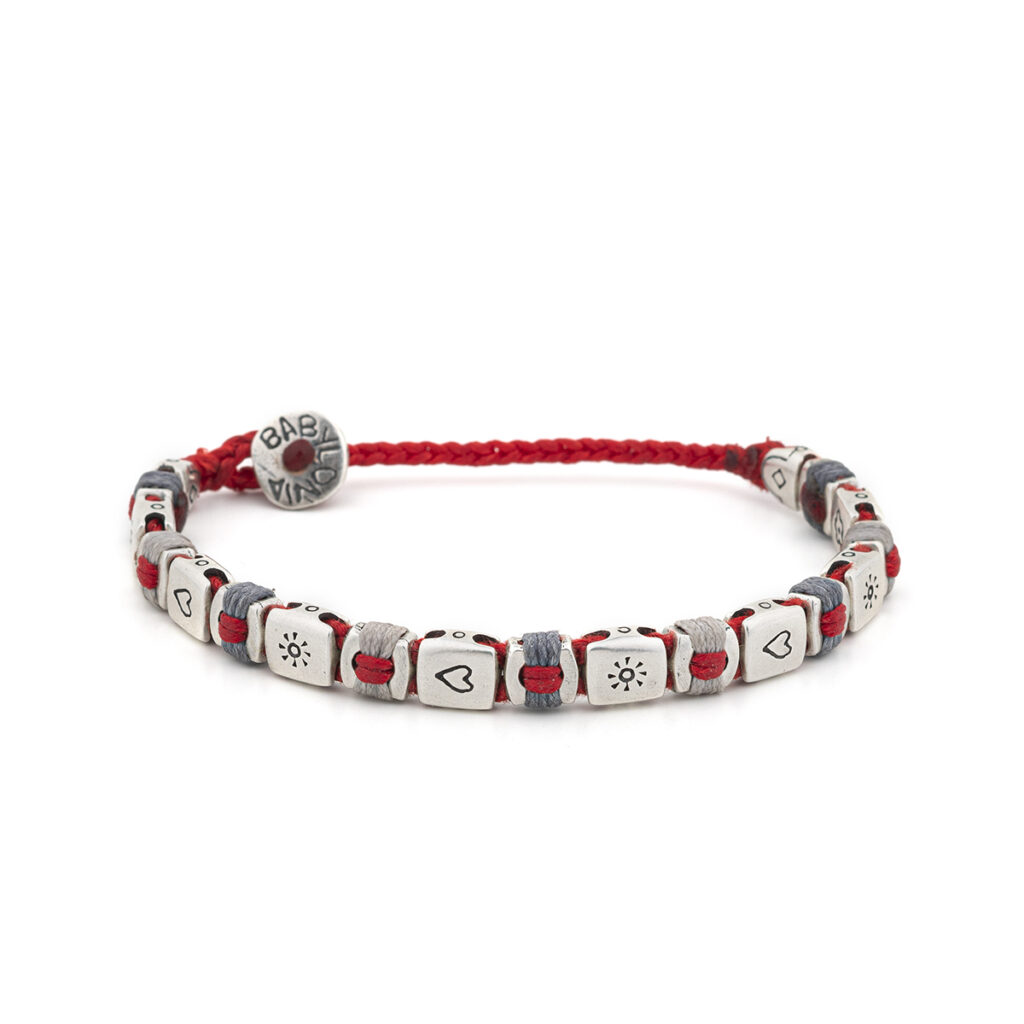 Love in a Tin Bracelet 935° Sterling Silver