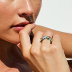 Bloom Forward Ring 935° Sterling Silver - Image 2