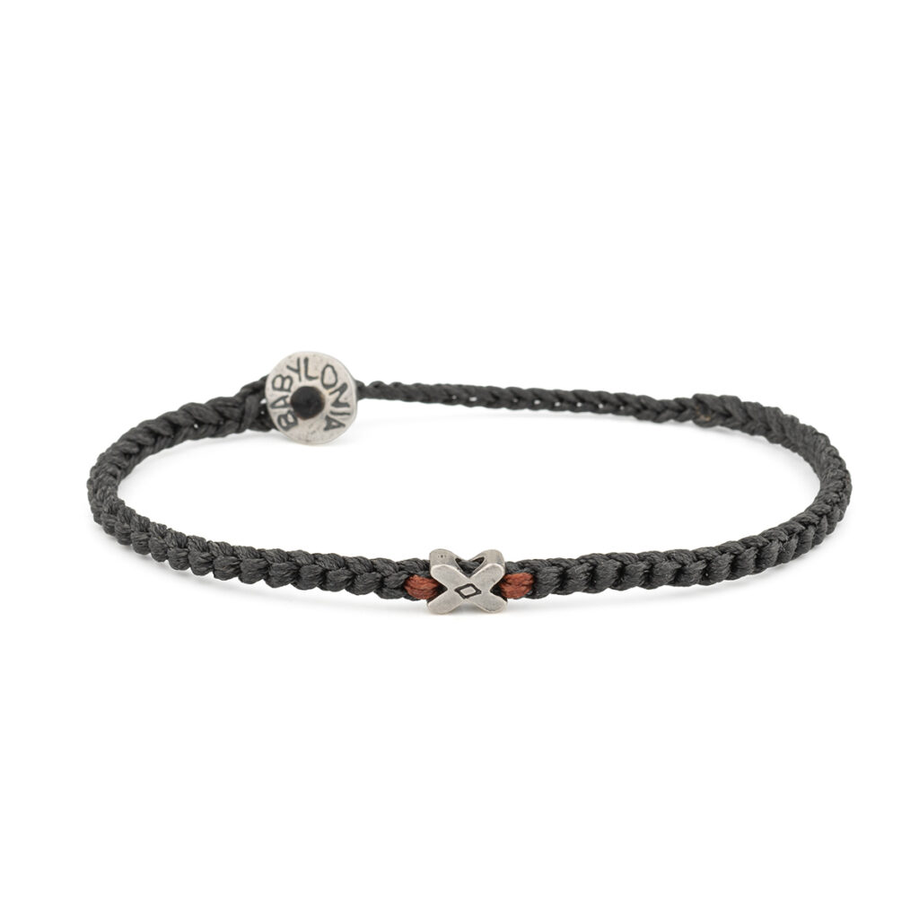Unseen Tie Bracelet 935° Sterling Silver