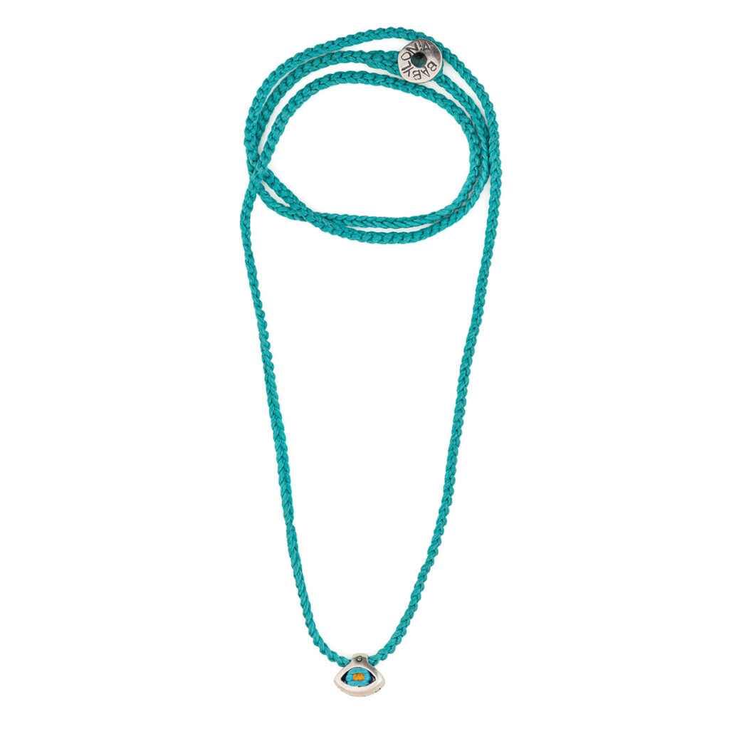 Aegean Eye Necklace 935° Sterling Silver