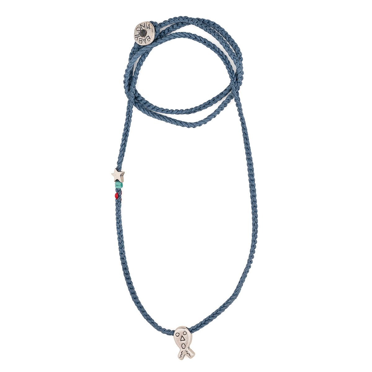 _ZRG8738 Spirit Totem Necklace 935° Sterling Silver - Image 1