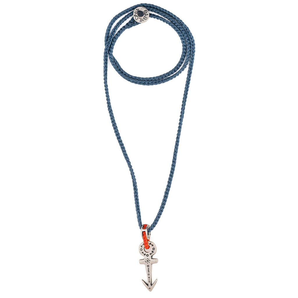 Steady Course Necklace 935° Sterling Silver