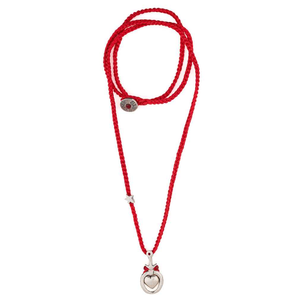 Held in Love Necklace 935° Sterling Silver
