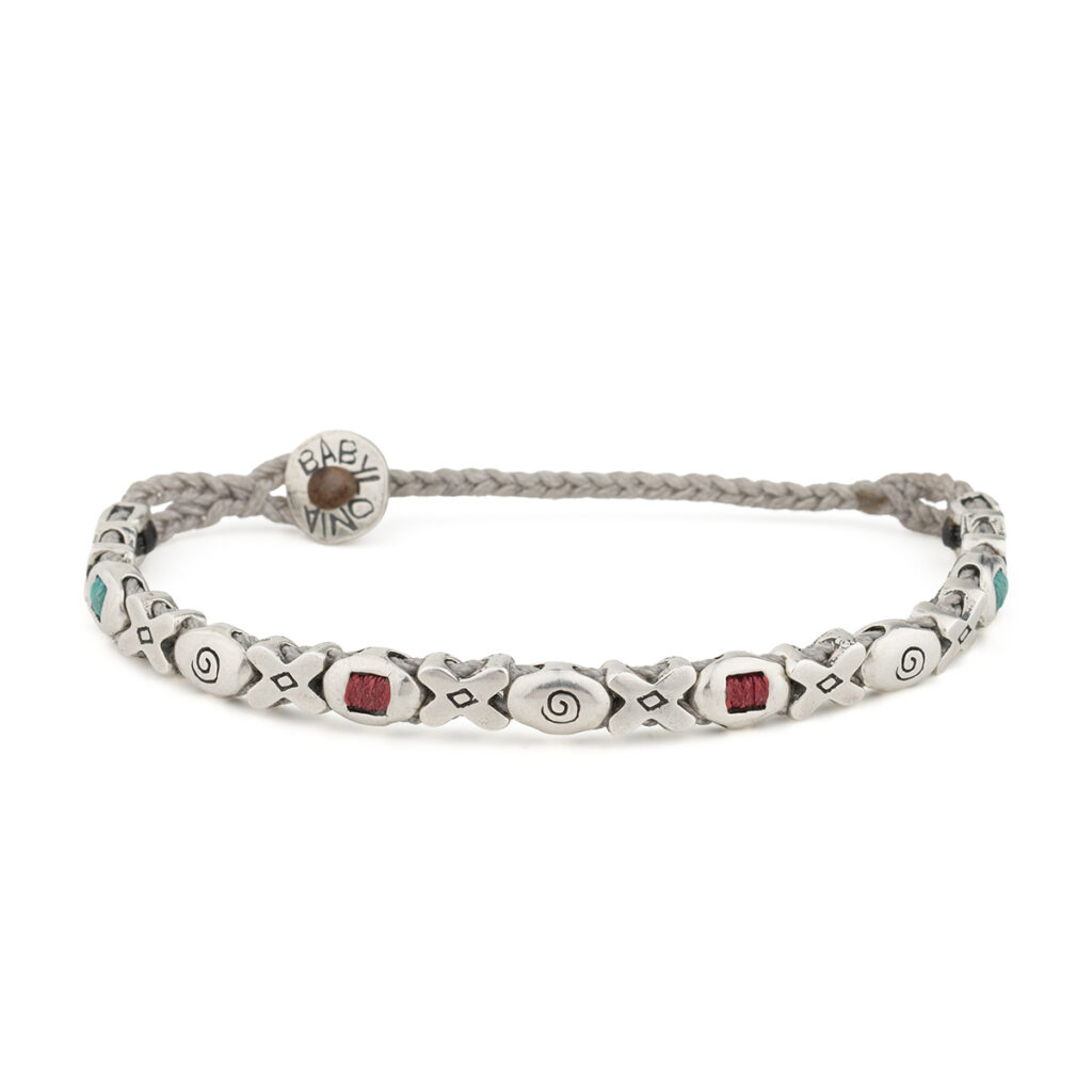 Symbolic Pulse Bracelet 935° Sterling Silver
