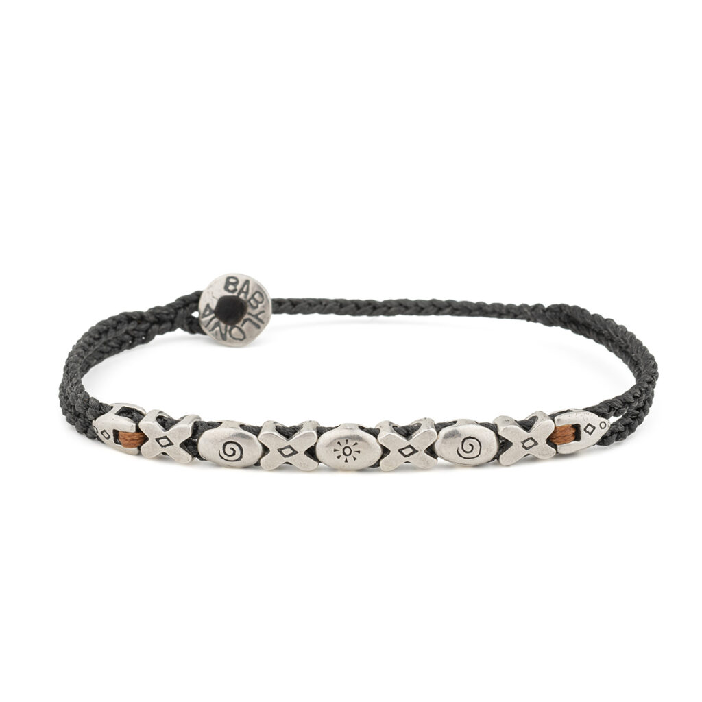 Symbolic Rhythm Bracelet 935° Sterling Silver