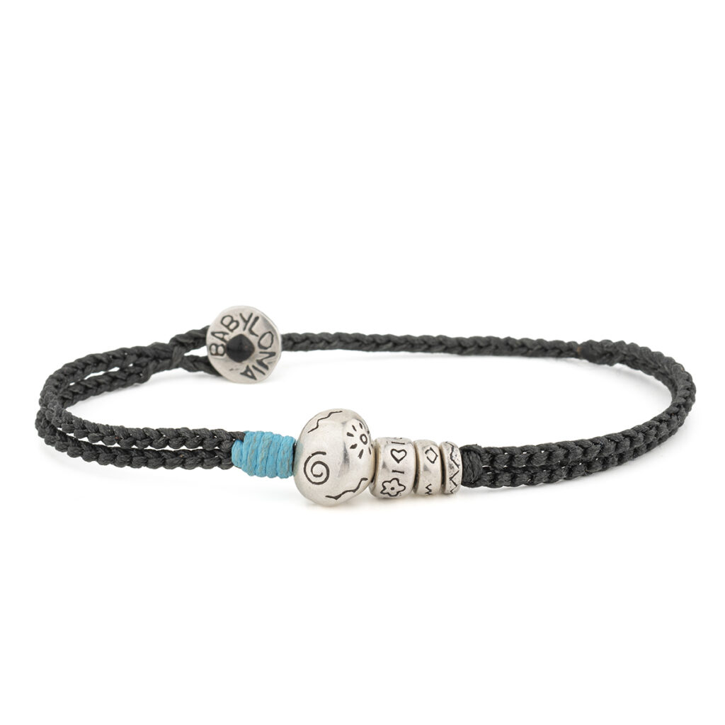Symbol Story Bracelet 935° Sterling Silver