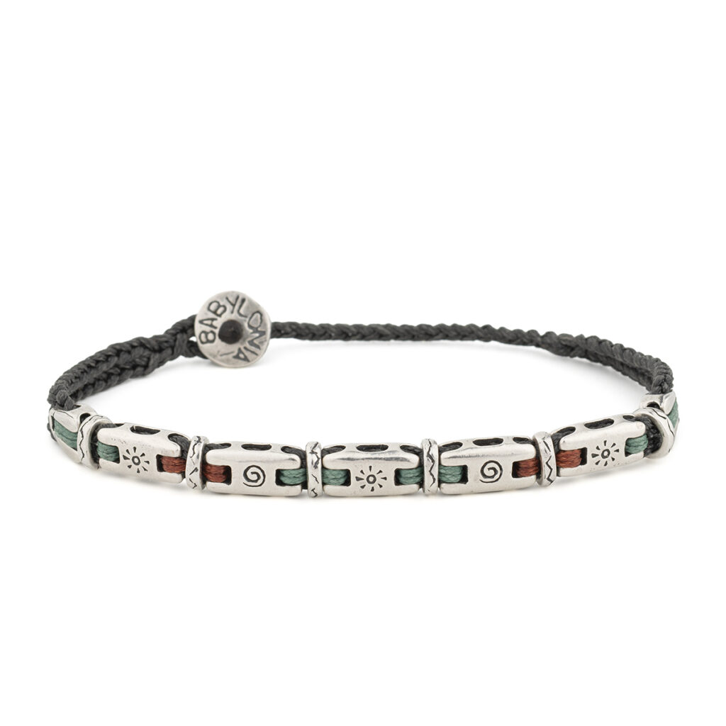 Happy Character Bracelet 935° Sterling Silver