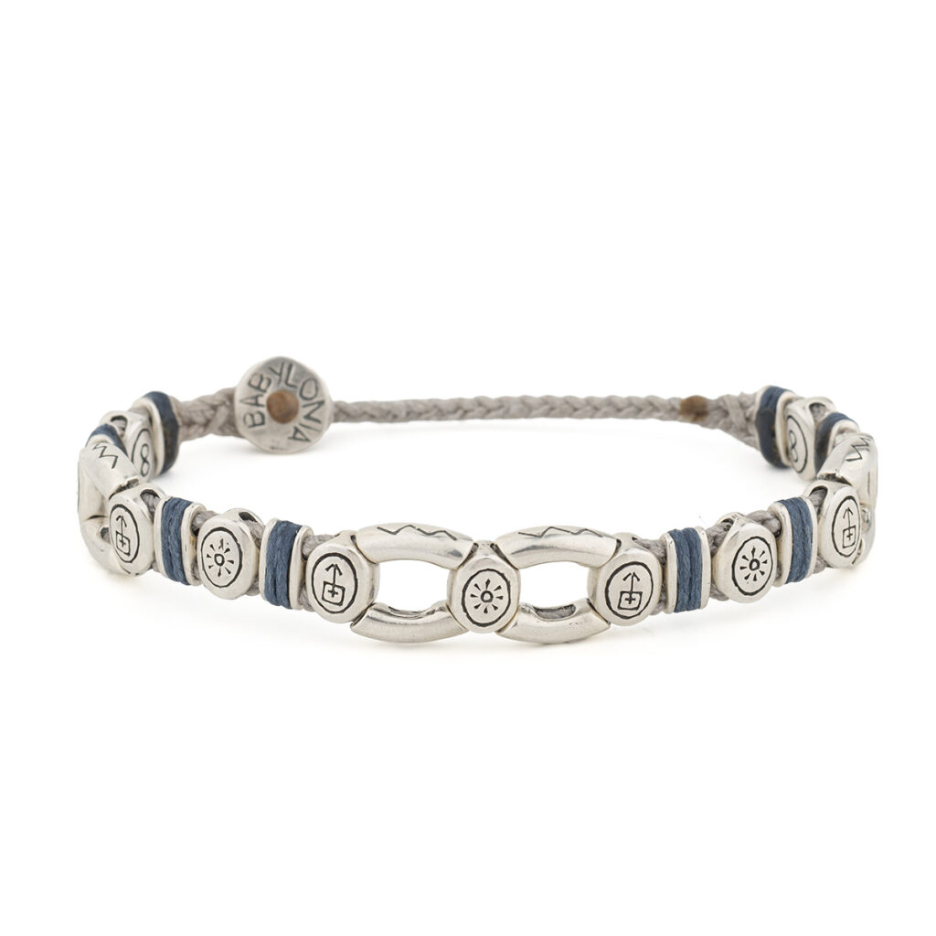 Radiant Pattern Bracelet 935° Sterling Silver