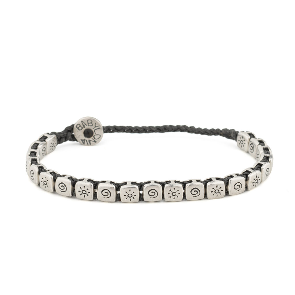 Structured Joy Bracelet 935° Sterling Silver