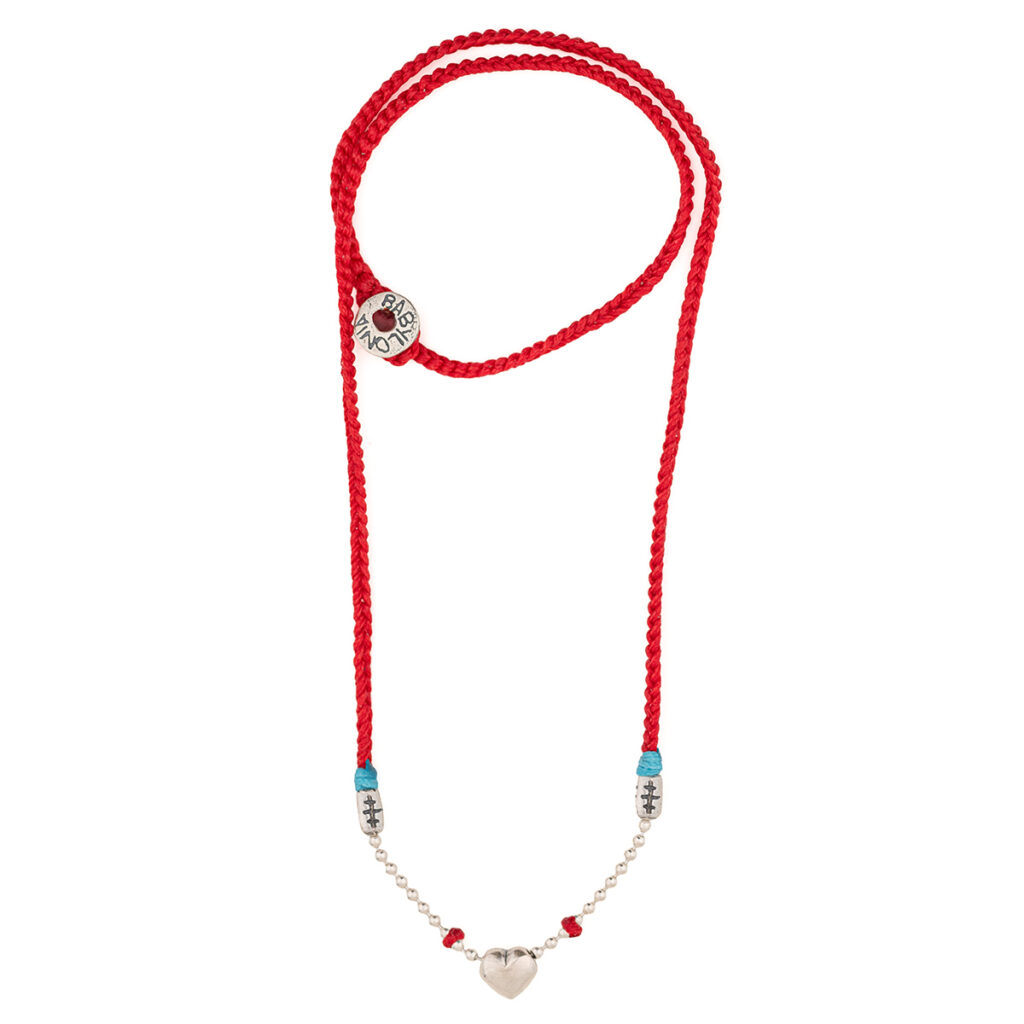 Soft Heart Necklace 935° Sterling Silver