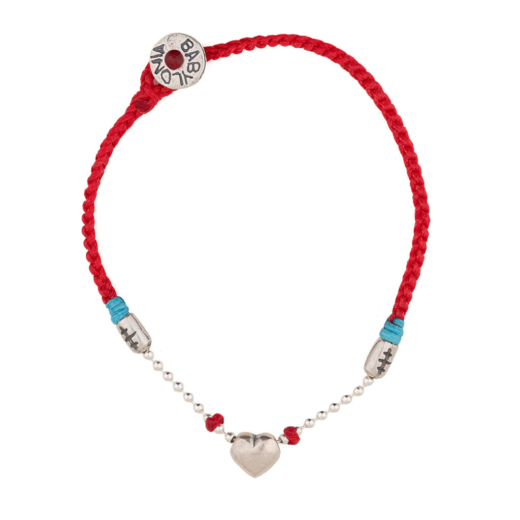 Soft Heart Bracelet 935° Sterling Silver