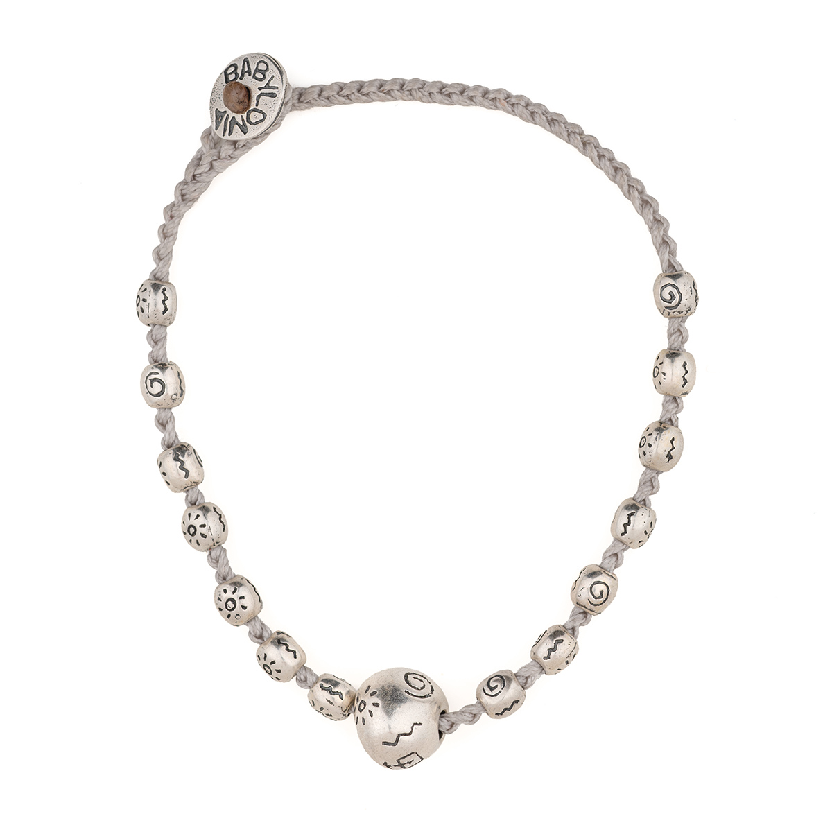 _ZRG8758 Core Rhythm Bracelet 935° Sterling Silver - Image 1