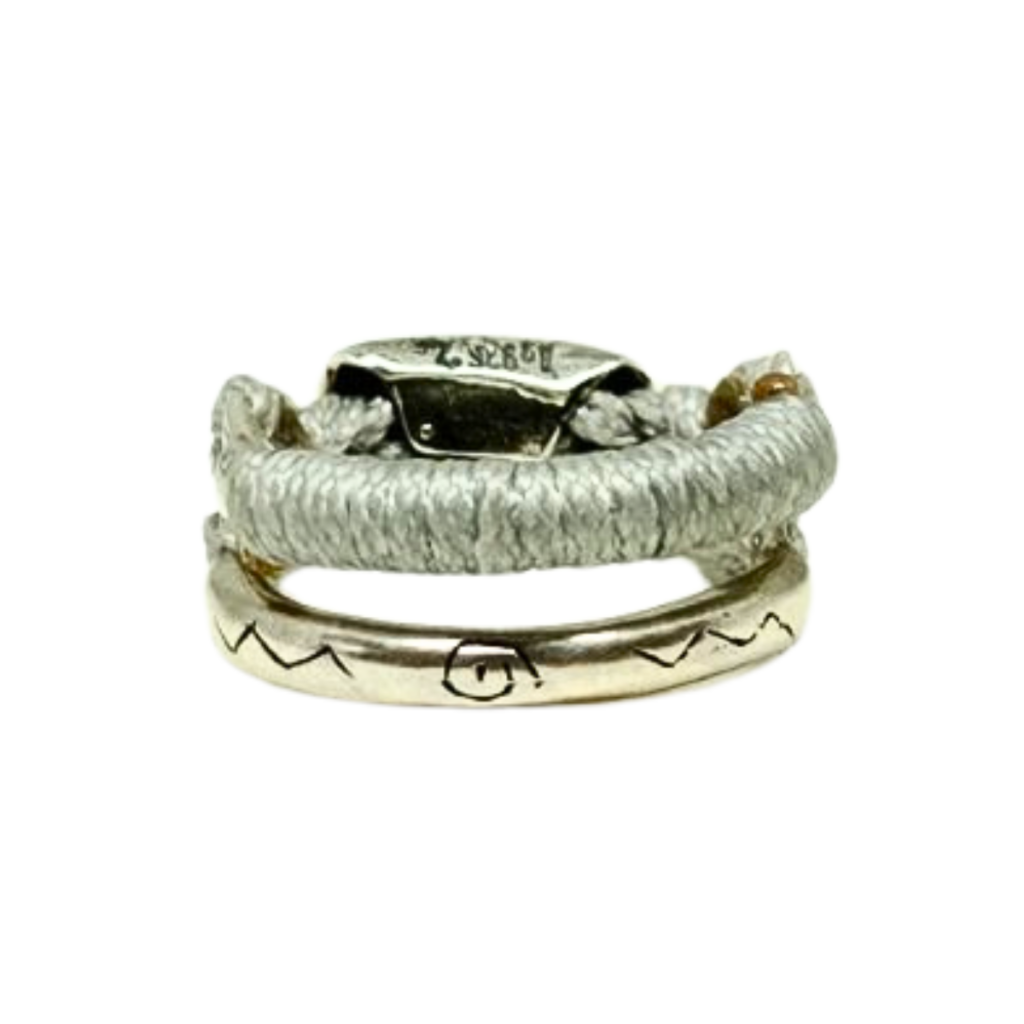 Marching Soul Ring 935° Sterling Silver