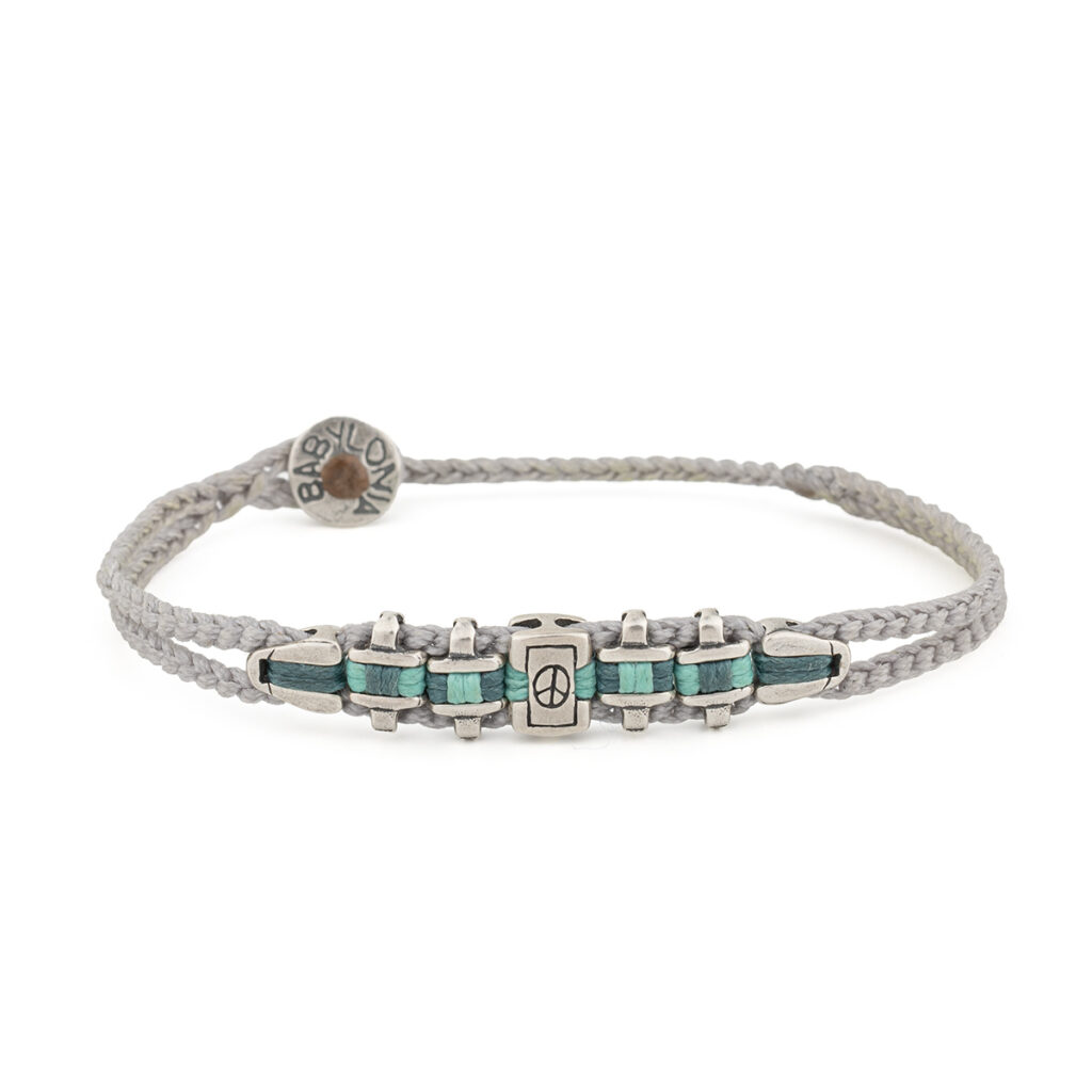Enduring Peace Bracelet 935° Sterling Silver
