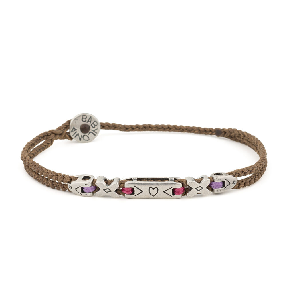 Love Navigation Bracelet 935° Sterling Silver