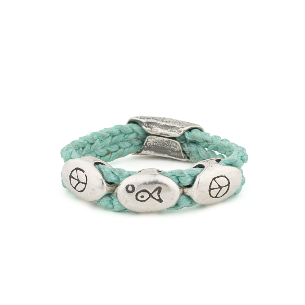Balanced Peace Ring 935° Sterling Silver