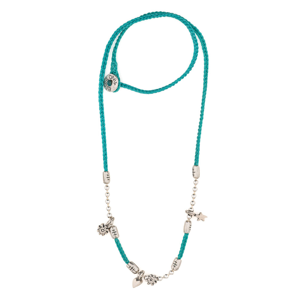 Bright Heart Necklace 935° Sterling Silver